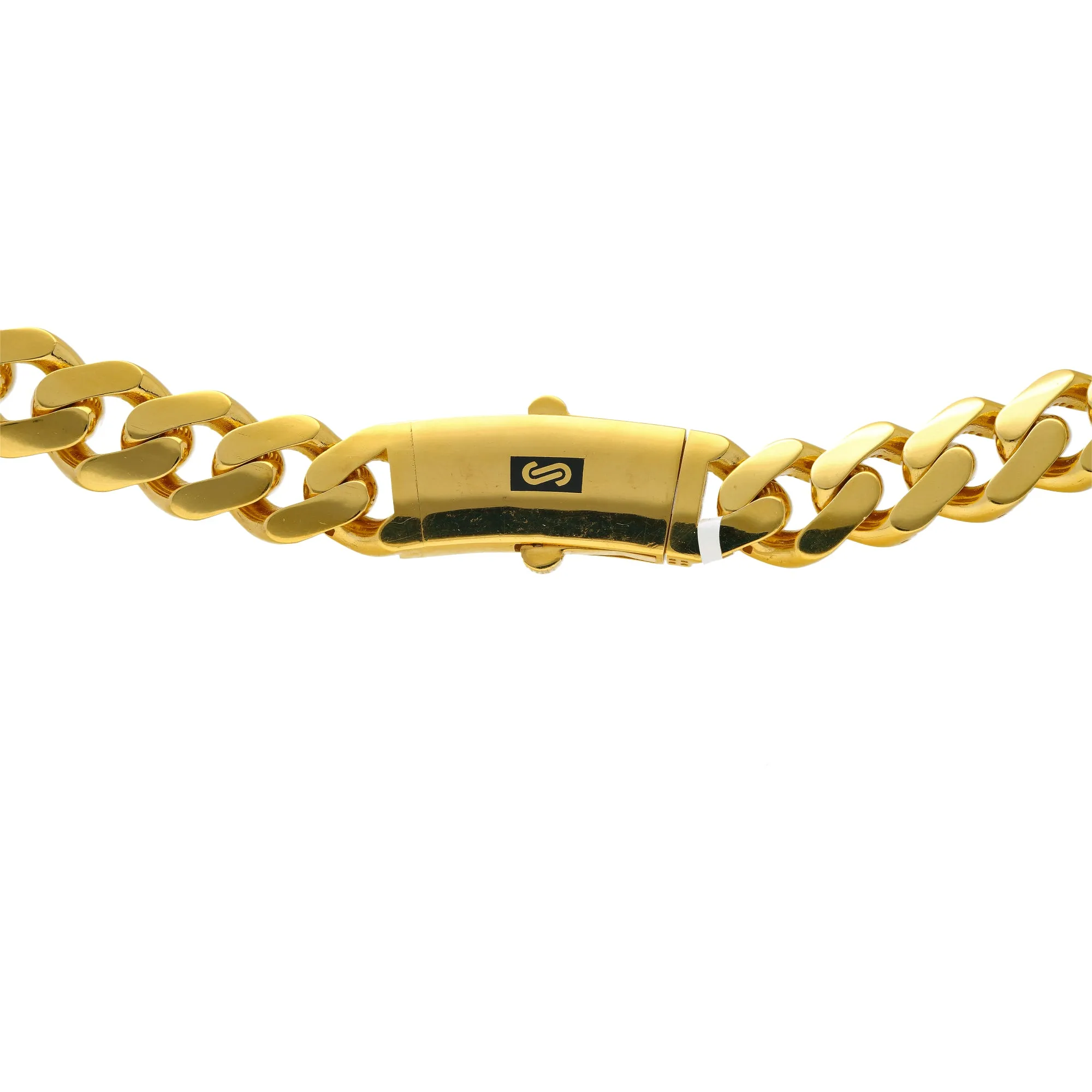 22K Yellow Gold 12mm Cuban Chain (56.9gm)