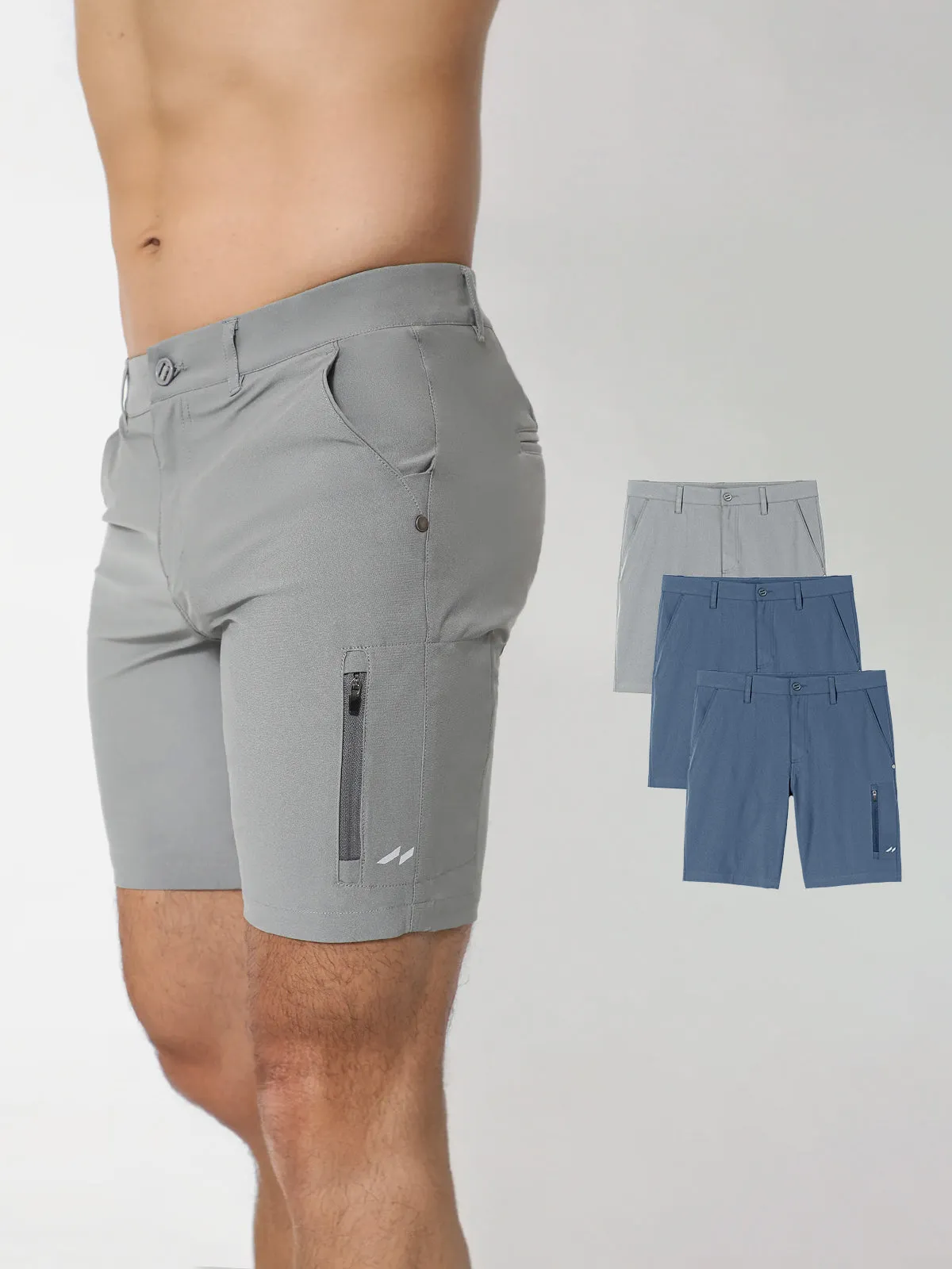 3 Pack All Day Elite Performance™ Chino Short