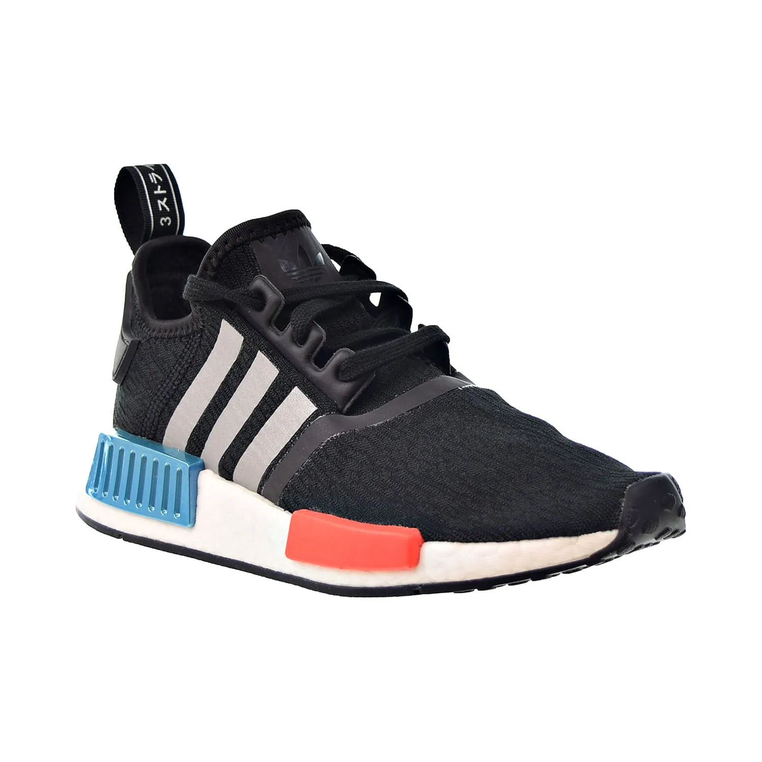 Adidas NMD_R1 Men's-Big Kids' Shoes Black-Blue-White