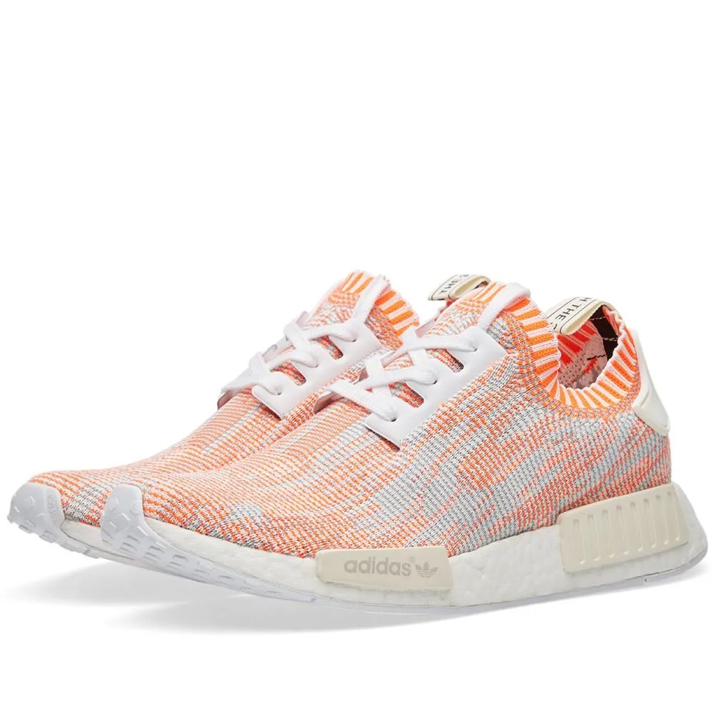 Adidas NMD_R1 Primeknit Camo Pack  Solar Red