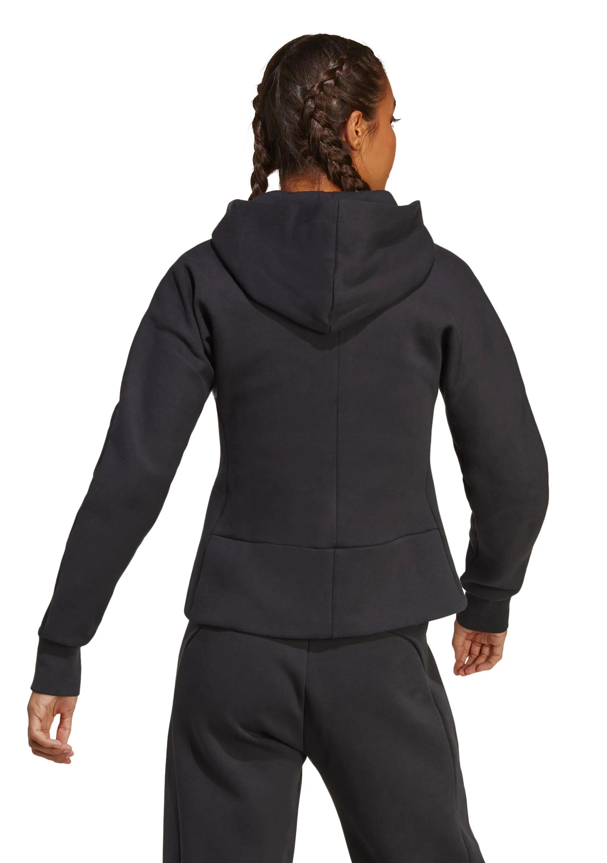 Adidas Womens Mission Victory Slim Fit Full-Zip Hoodie <BR> HU0240