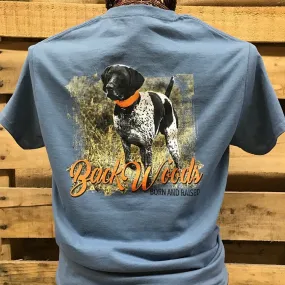 Backwoods Born & Raised Bird Dog Bright Unisex T Shirt