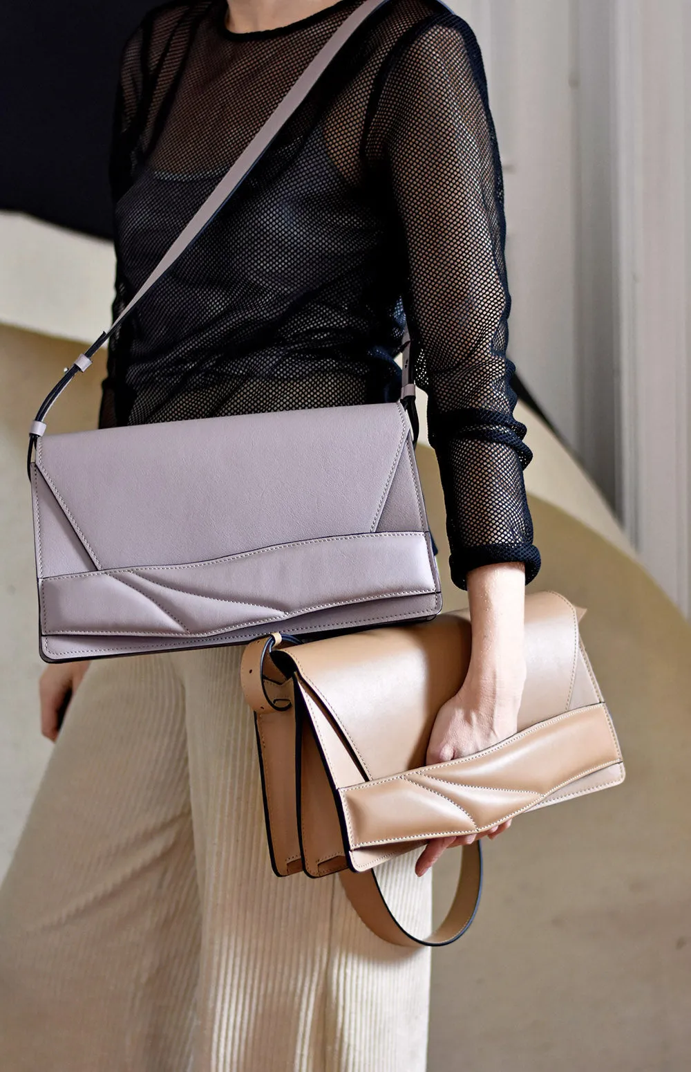 Balance Bag - Light Taupe Lilac