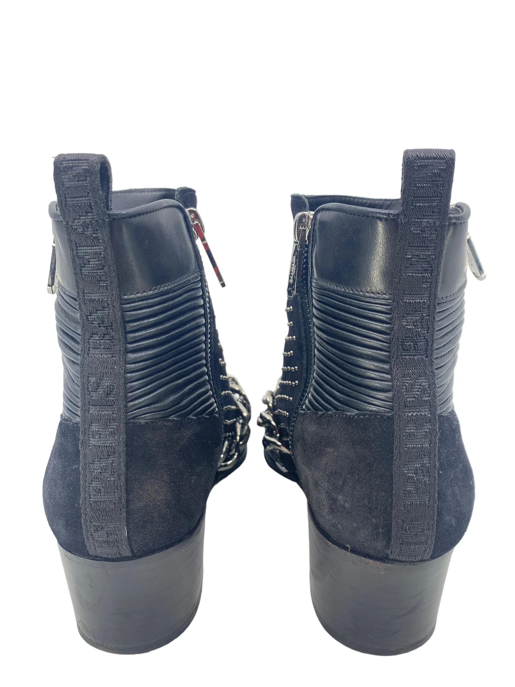 Balmain Black Ella Boots size IT 40