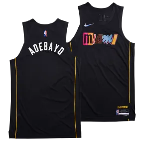 Bam Adebayo Nike Miami HEAT Mashup Youth Swingman Jersey - Custom Number Style