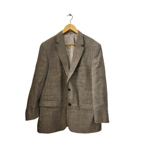 Barutti Men's Grey Silk, Wool & Linen Blazer | Gently Used |