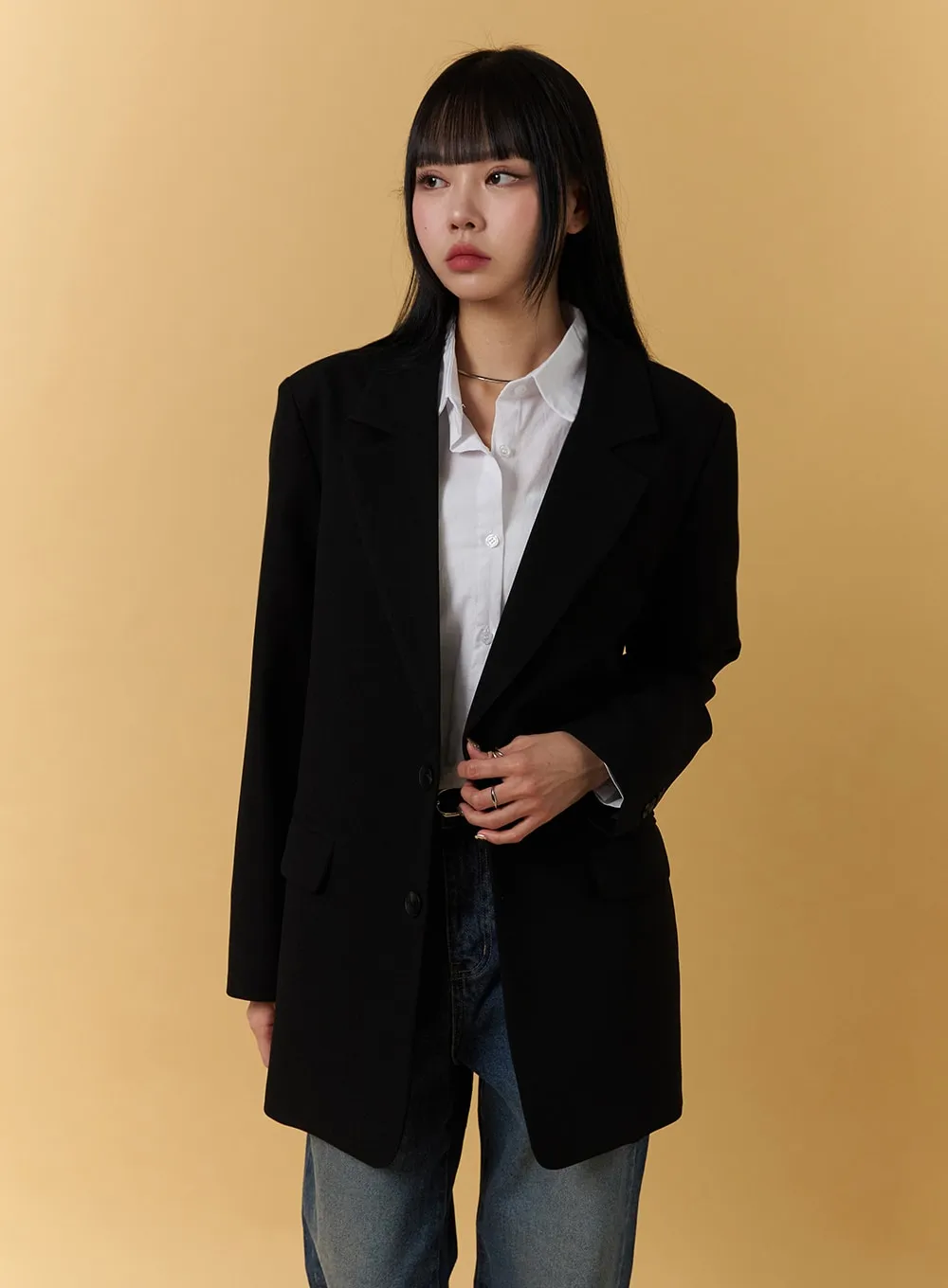 Basic Tailored Jacket (UNISEX) CJ404