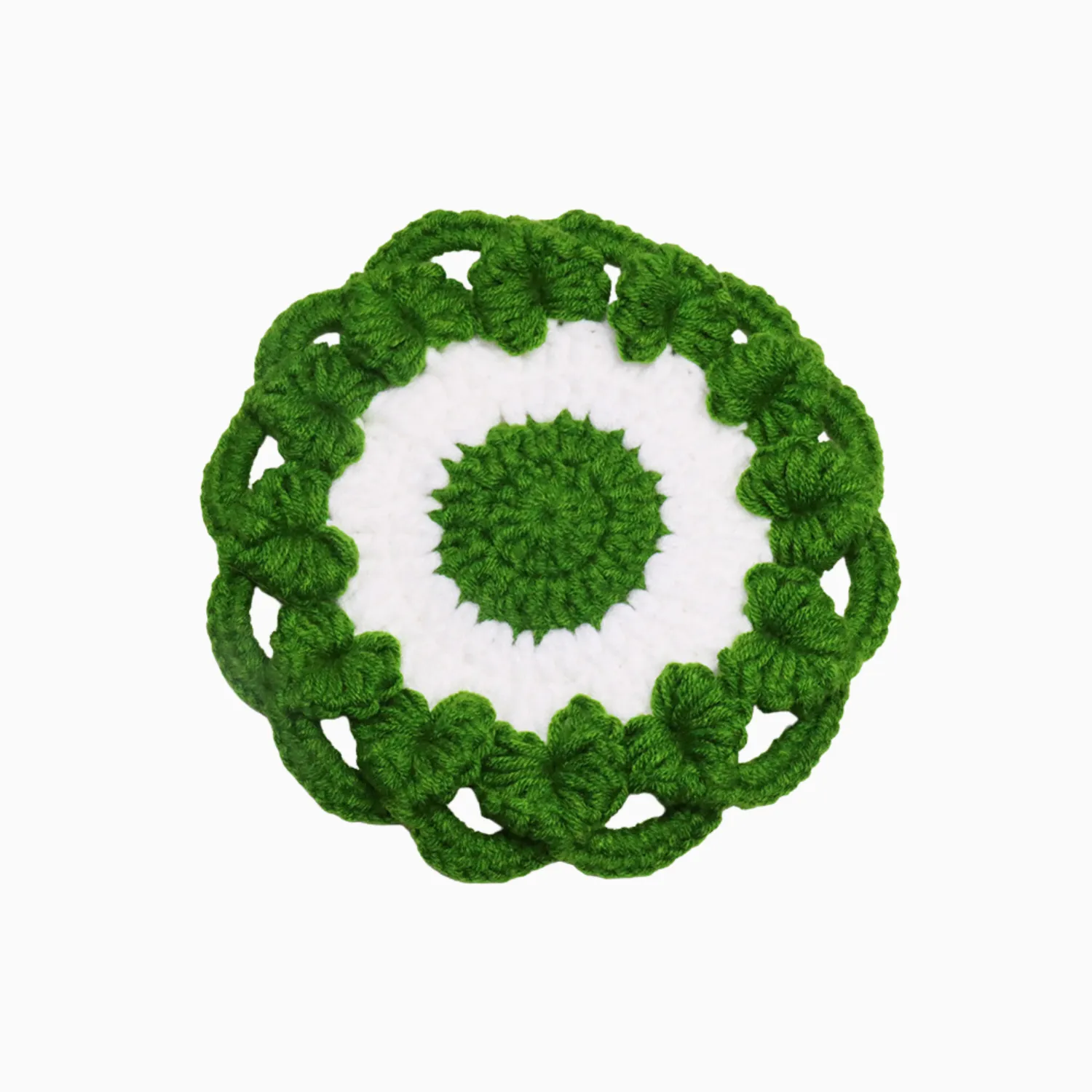 Beautiful Large Flower Crochet Coaster