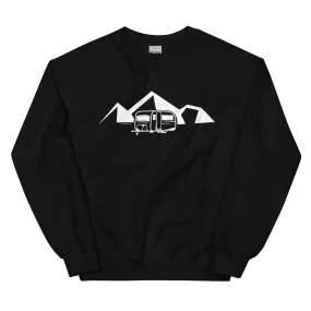 Berge - Camping Caravan - Sweatshirt (Unisex)