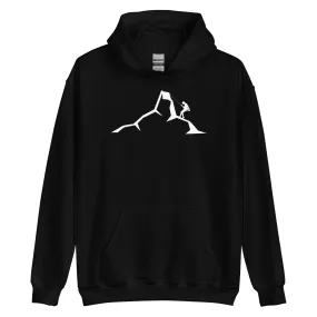 Berge - Klettern - Unisex Hoodie