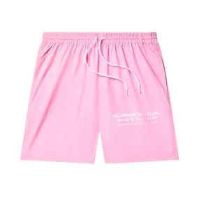 Billionaire Boys Club BB Mercer Shorts Begonia Pink 841-3100-PNK