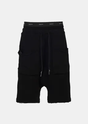 Black Drawstring Shorts