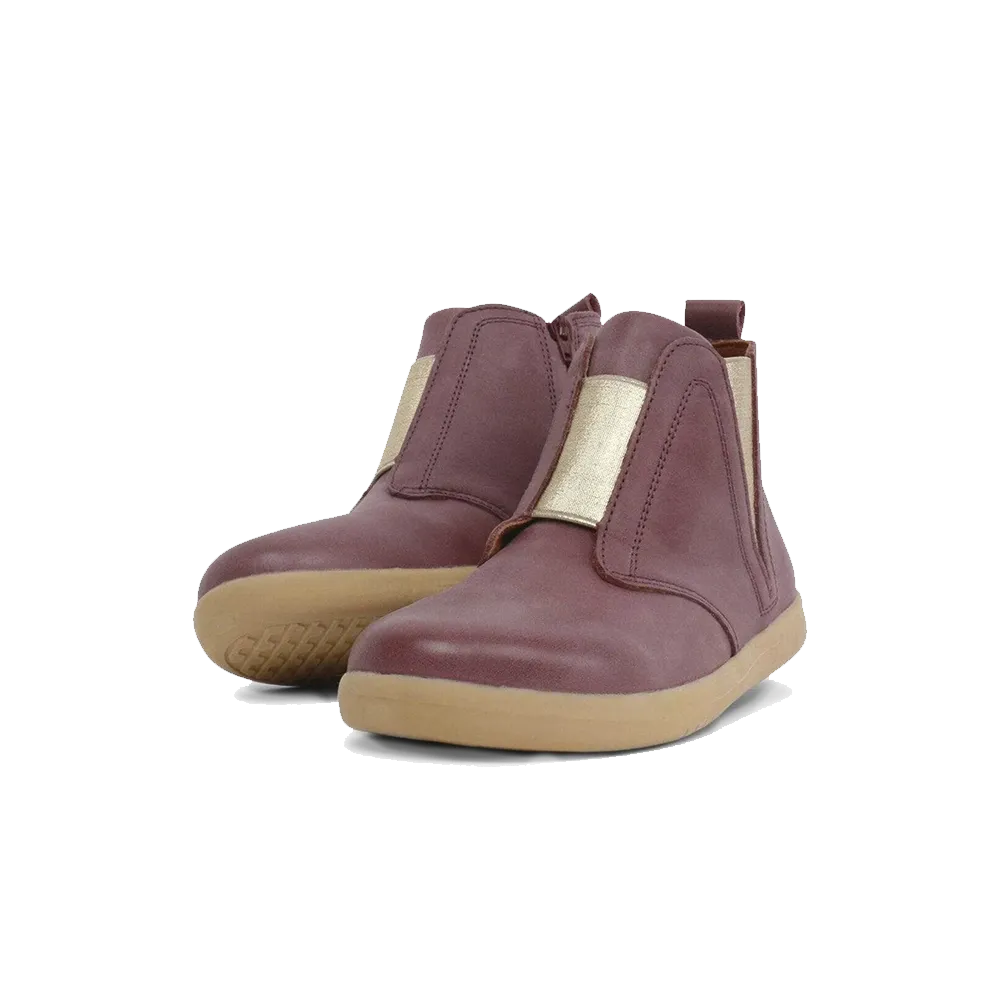 Bobux Kid  Signet Boot Plum