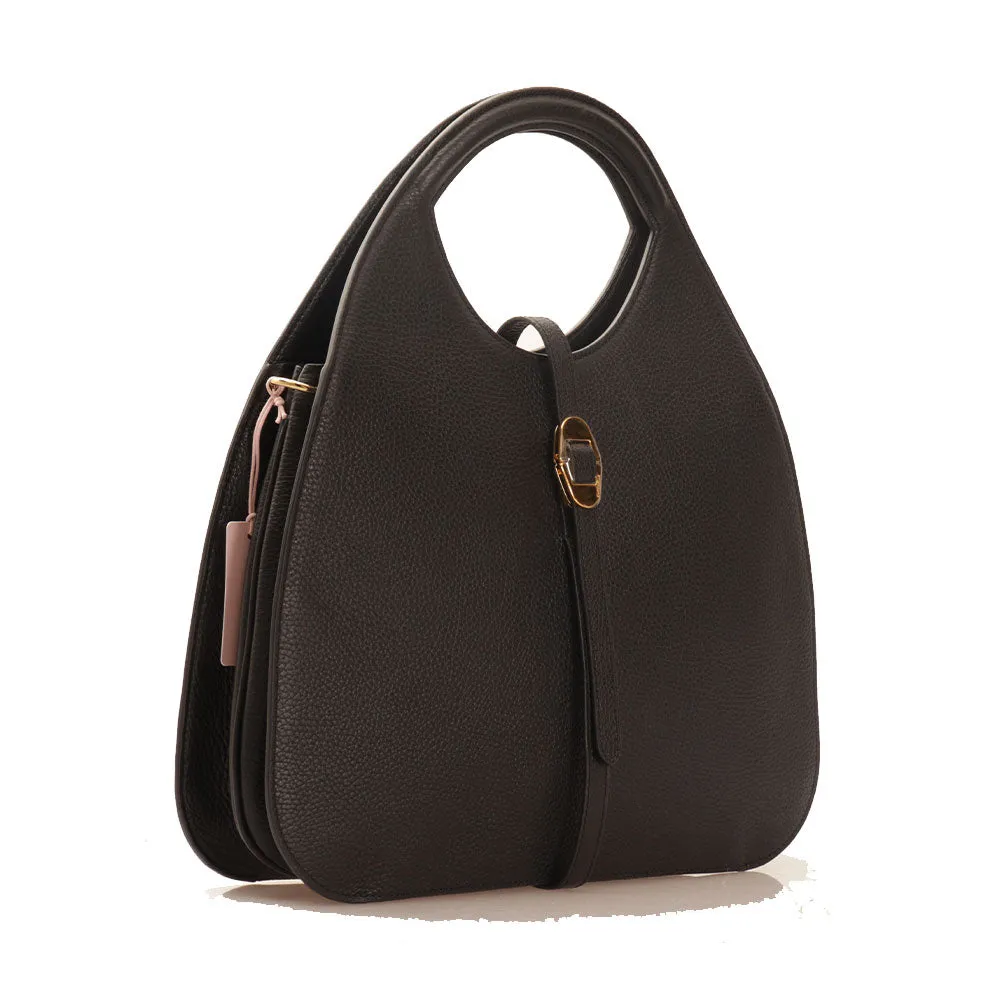 Borsa Donna a Mano COCCINELLE in Pelle linea Cosima Colore Nero