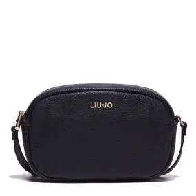 Borsa Donna a Tracolla LIU JO Better Effetto Bottalato Nero AF3377