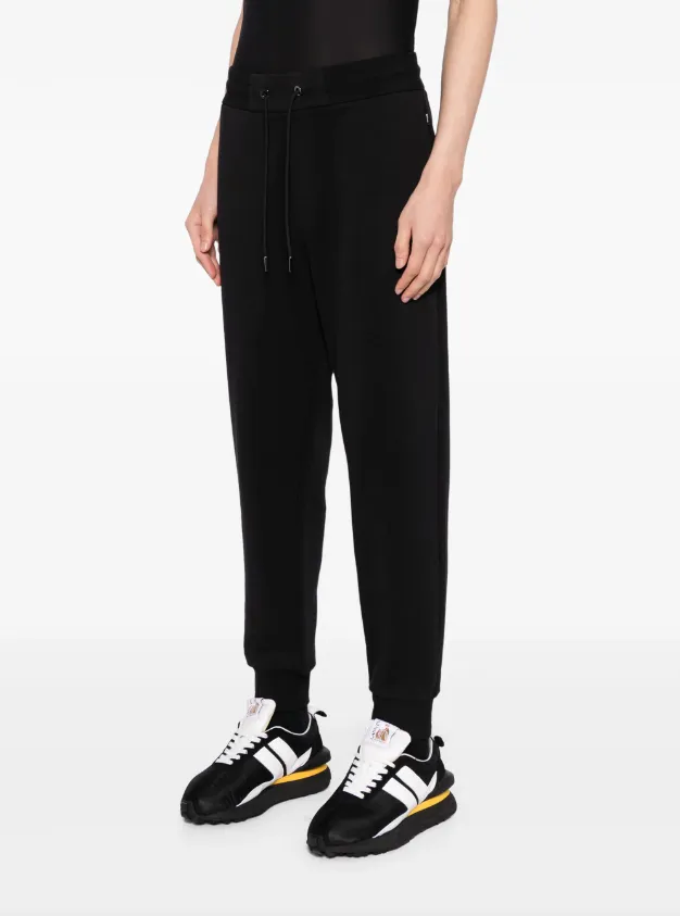 BOSS logo-appliqué track pants