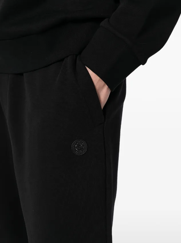 BOSS logo-appliqué track pants