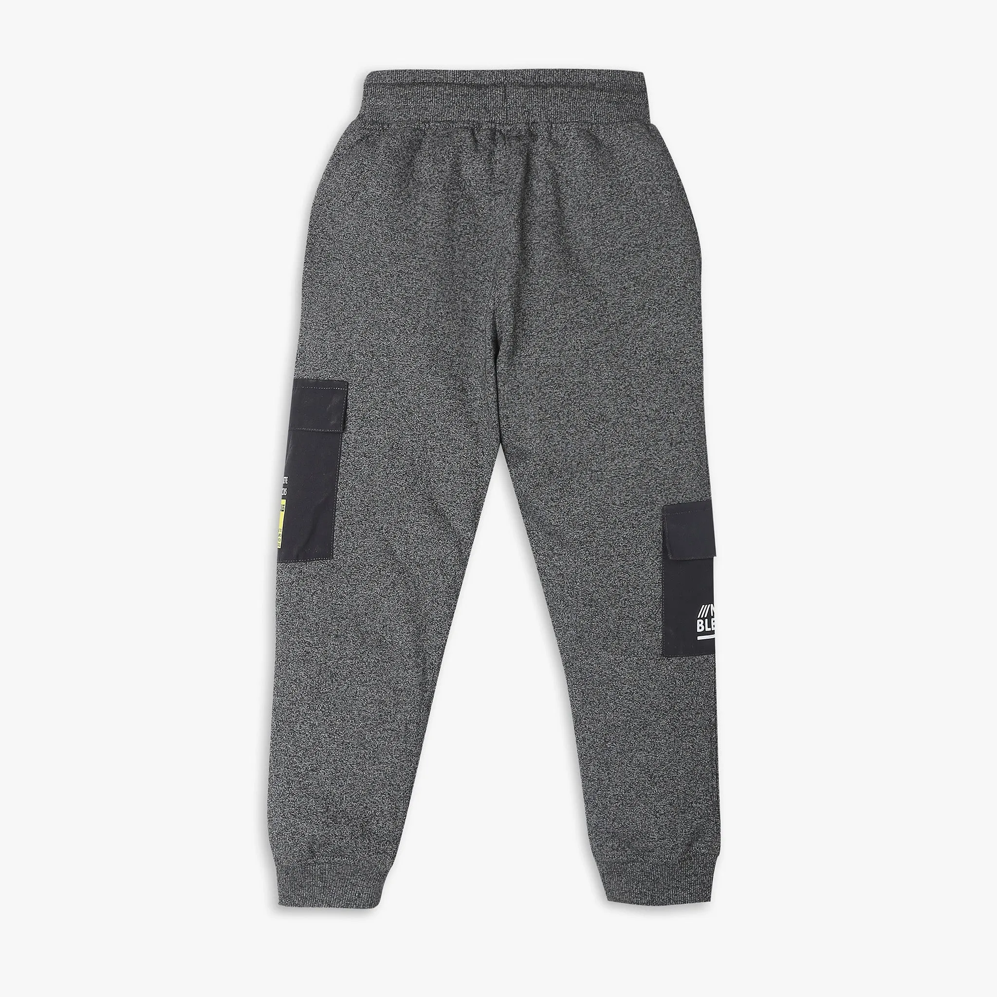 Boy's Regular Fit Camo Mid Rise Trackpants