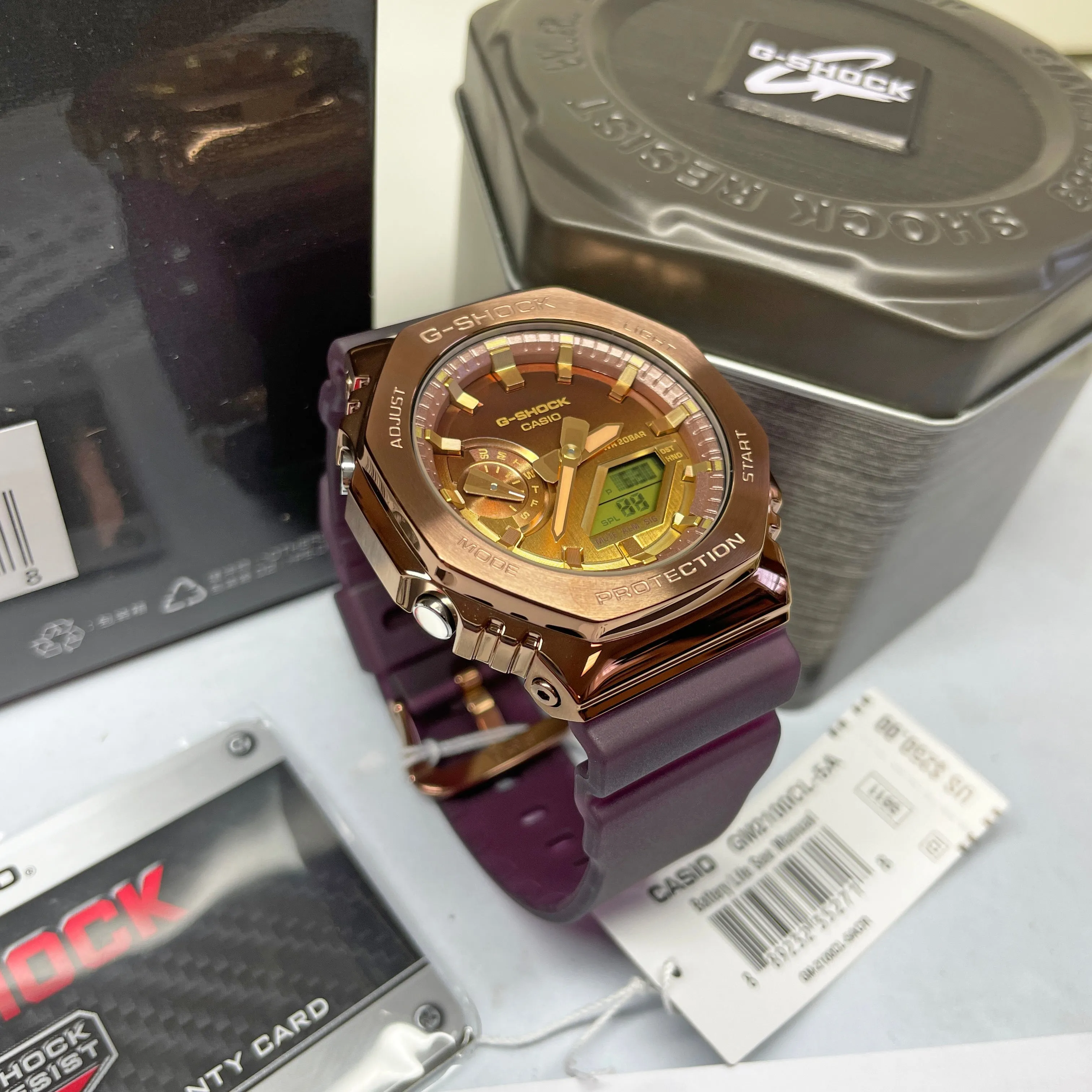 Casio G-Shock Classy Off-Road Rainbow CasiOak GM2100CL-5A GM2100 Watch