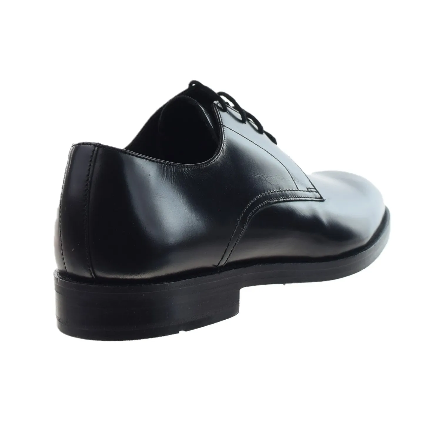 Clarks Oliver Lace (Wide) Men's Shoes Black Leather