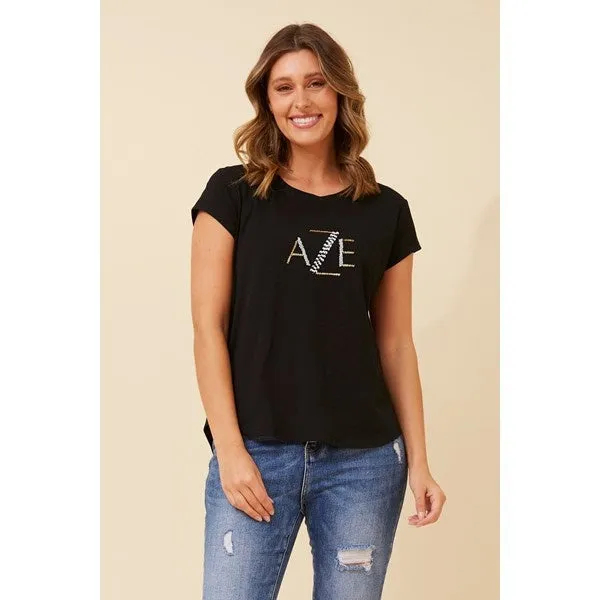 COCO EMBELLISHED TEE