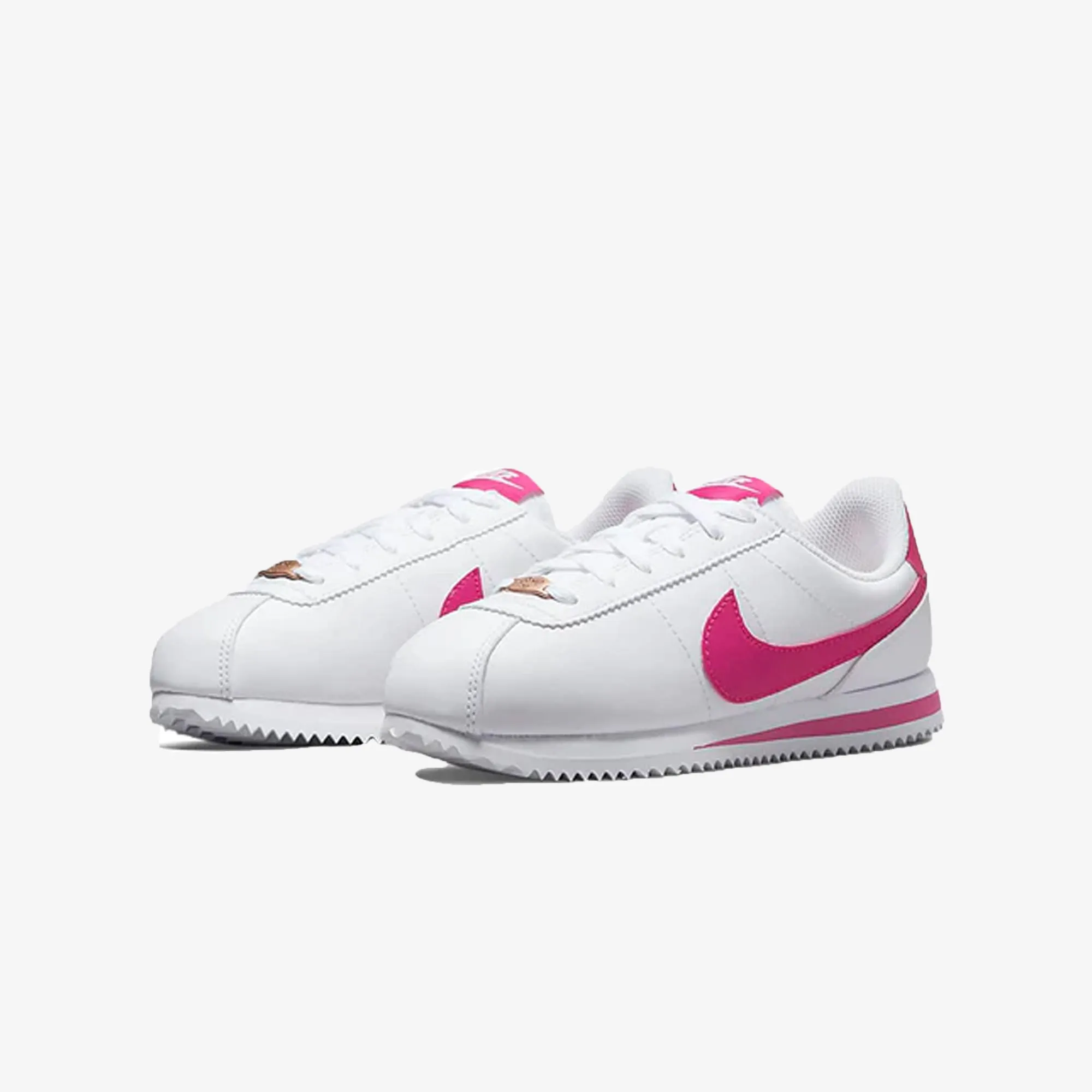 CORTEZ BASIC SL 'WHITE/PINK PRIME' (GS)