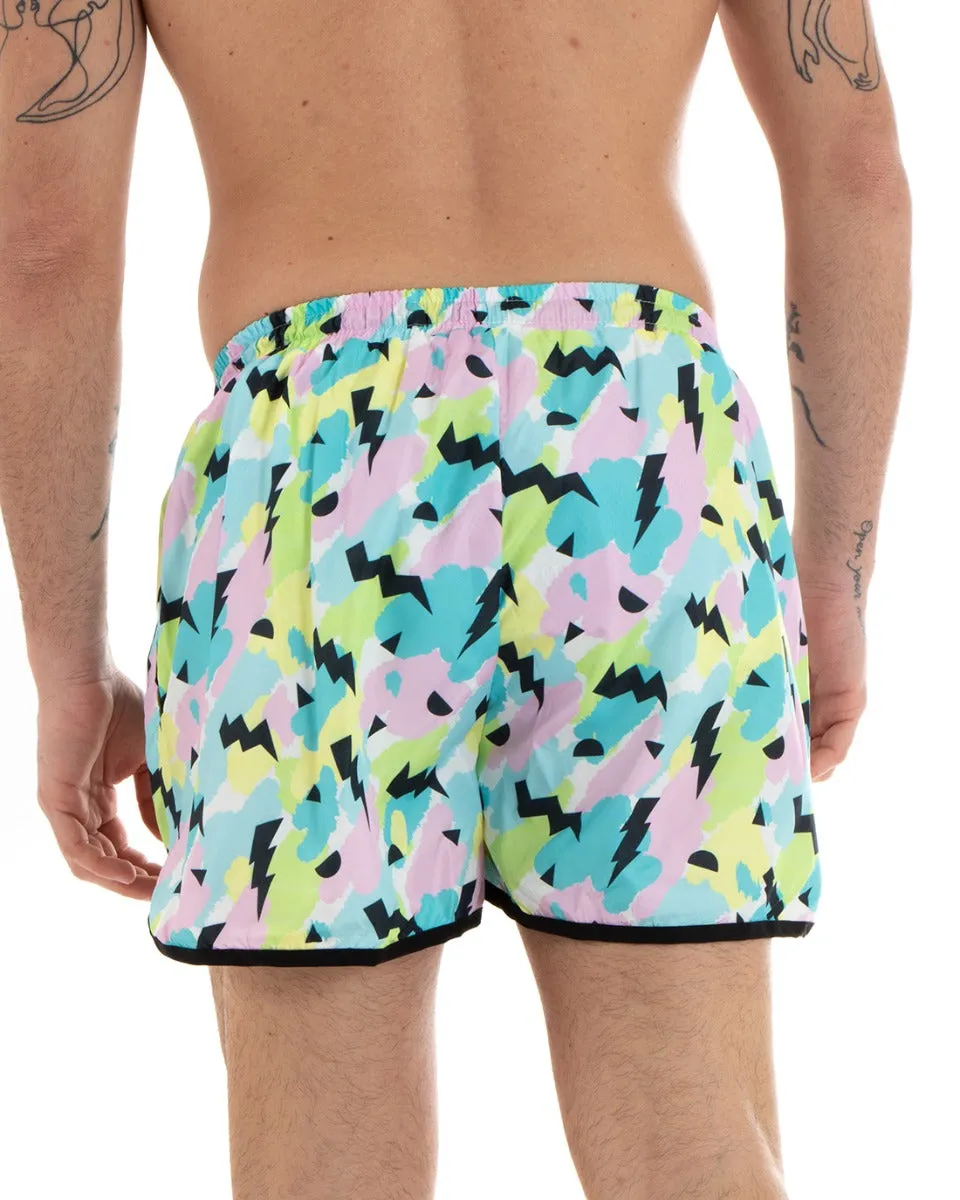 Costume Uomo Fantasia Multicolore Boxer Summer Casual GIOSAL-SU1174A