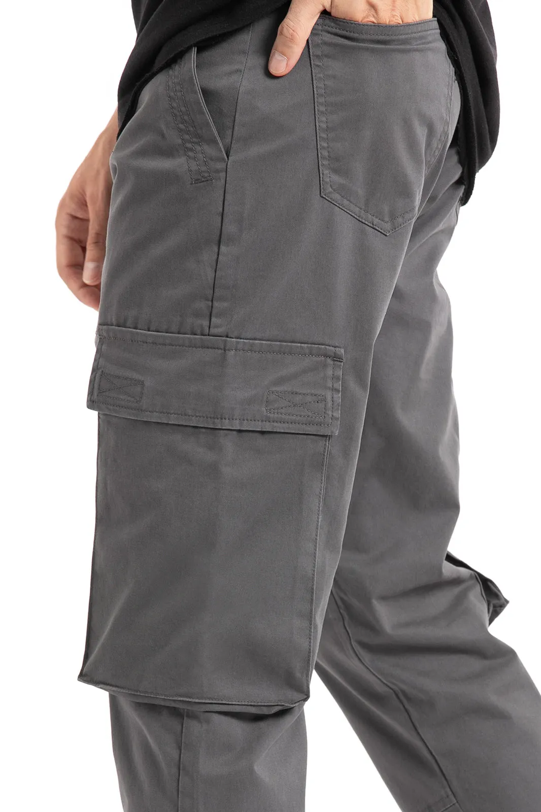 Dark Grey Cargo Pant