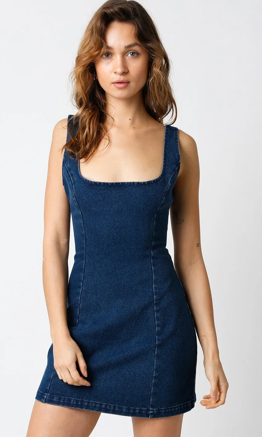 Denim Bodycon Dress