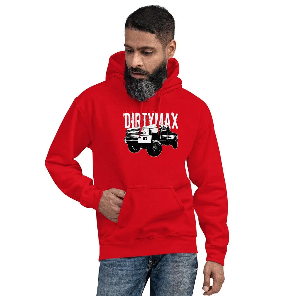 Dirtymax Duramax Hoodie Sweatshirt with Truck