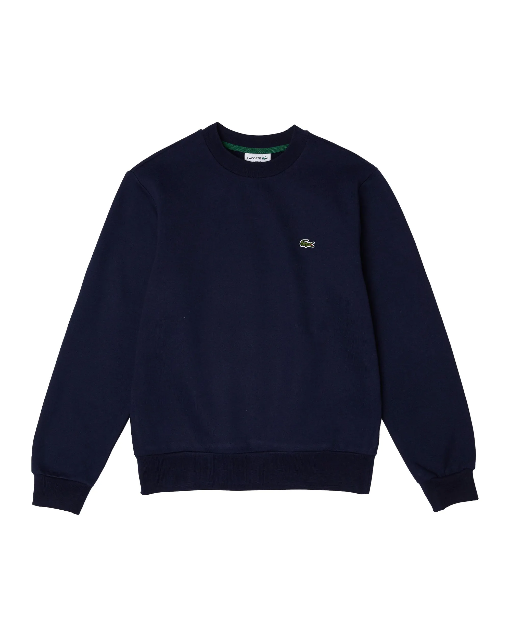 Felpa Uomo Lacoste Basic Logo Blu