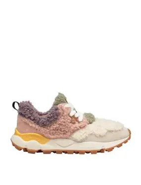 Flower Mountain Womens Pampas Trainers Ice Pink