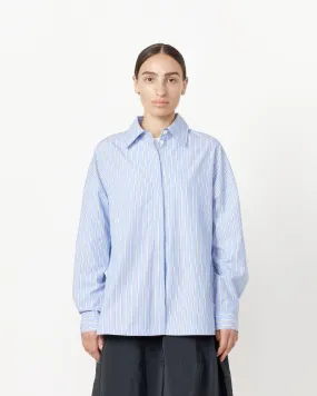 Gabe Oversized Shirt in Blue Multi