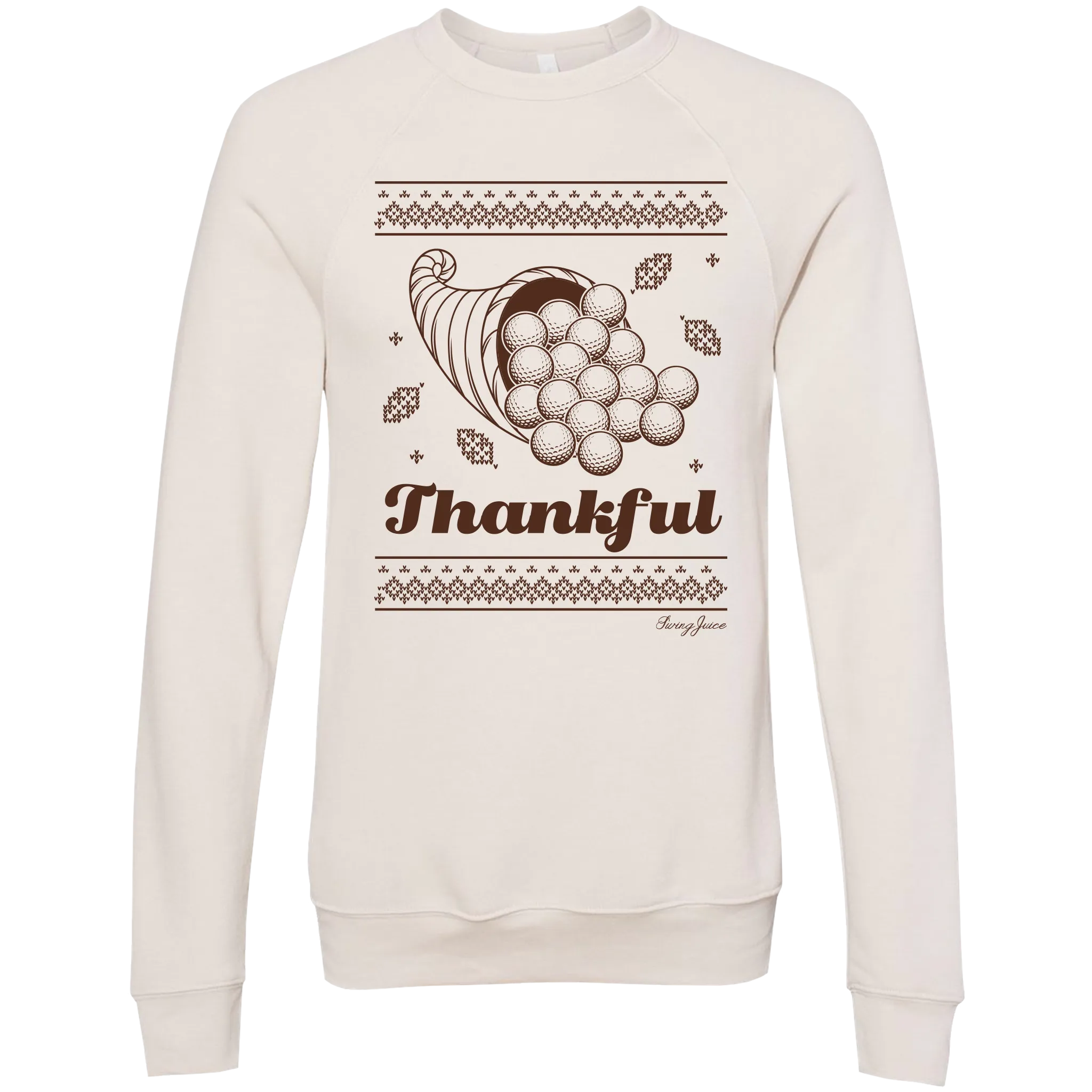 Golf Thankful Unisex Ugly Sweatshirt