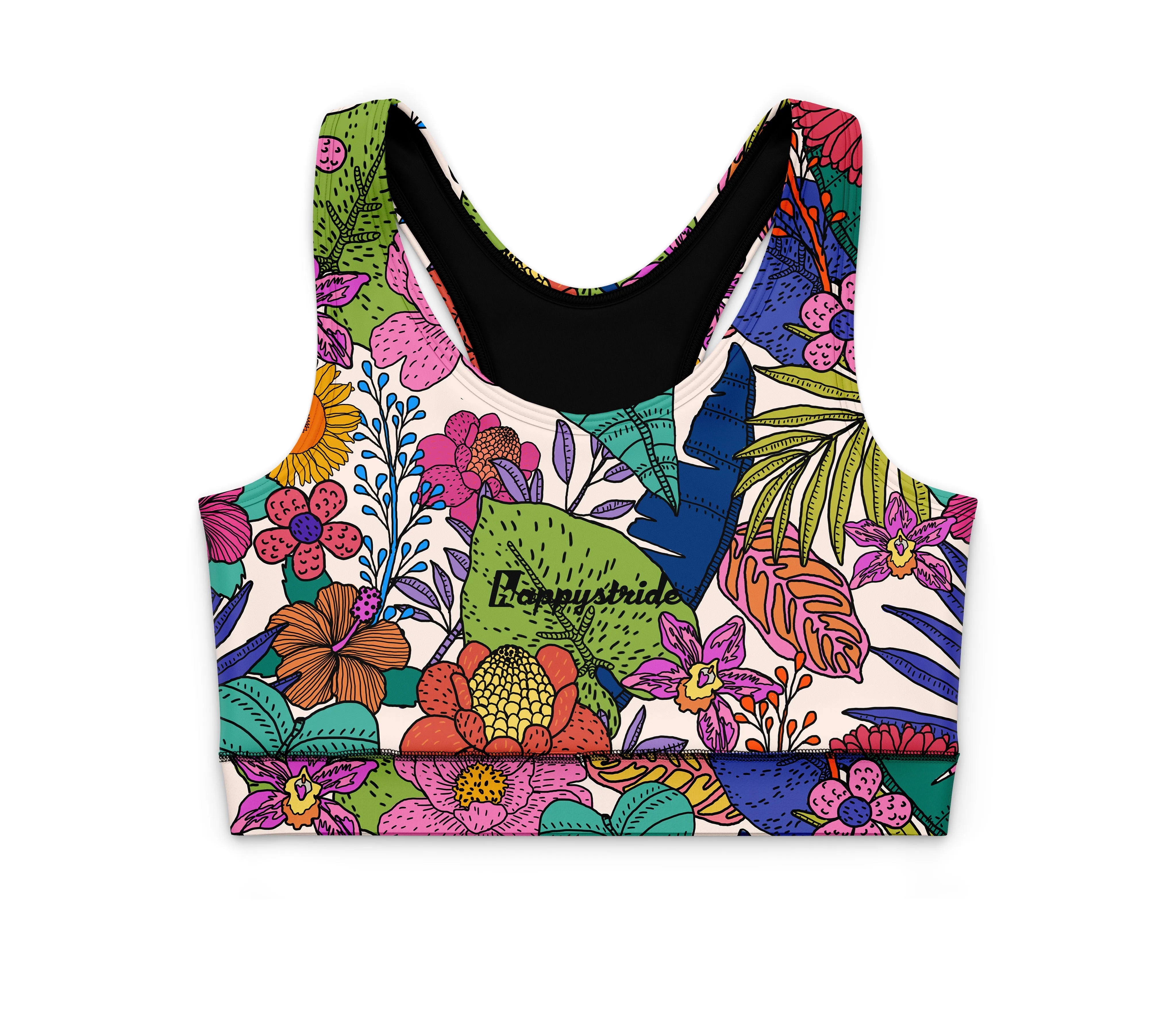 I bring you flowers'' luxe crop top