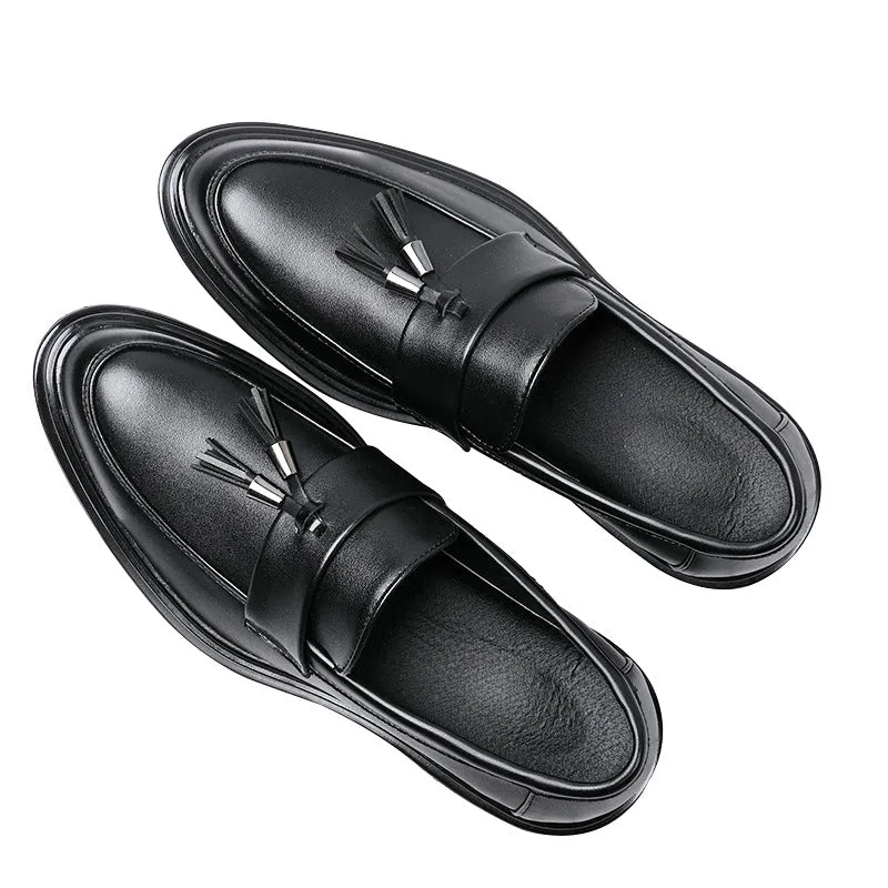 INSTOCK-Men's shoes summer all-match trending patent leather