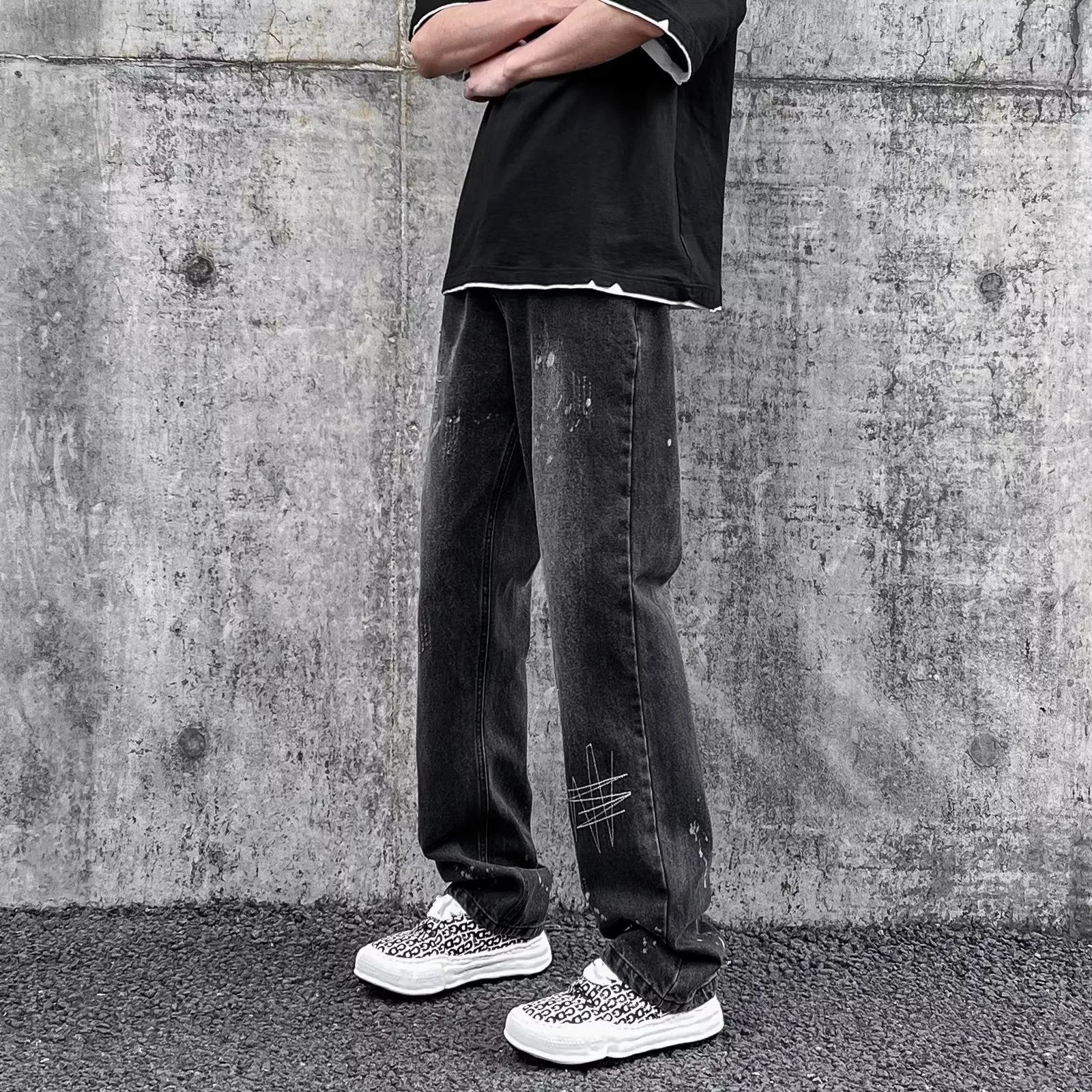 INSTOCK-Summer Thin Men's Retro Casual Straight Leg Pants For