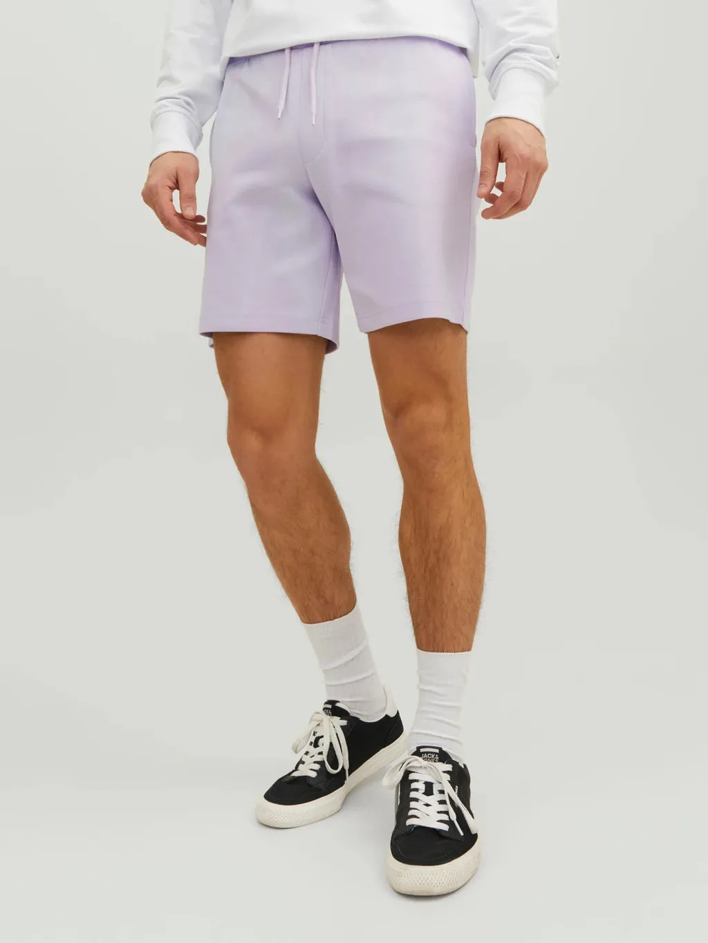 JPSTNEWBASIC Sweat Shorts (Orchid)