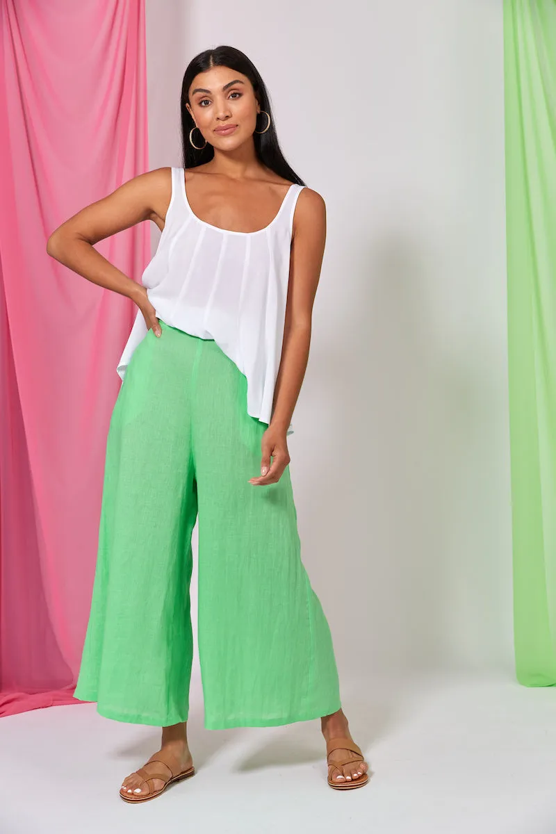 La Vie Crop Pant, Kiwi