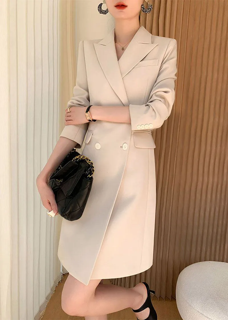 Larissa Long Sleeve Double Breasted Blazer Dress