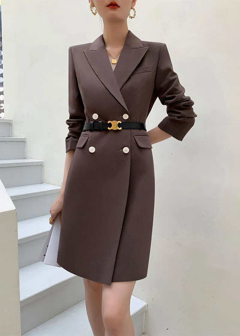 Larissa Long Sleeve Double Breasted Blazer Dress