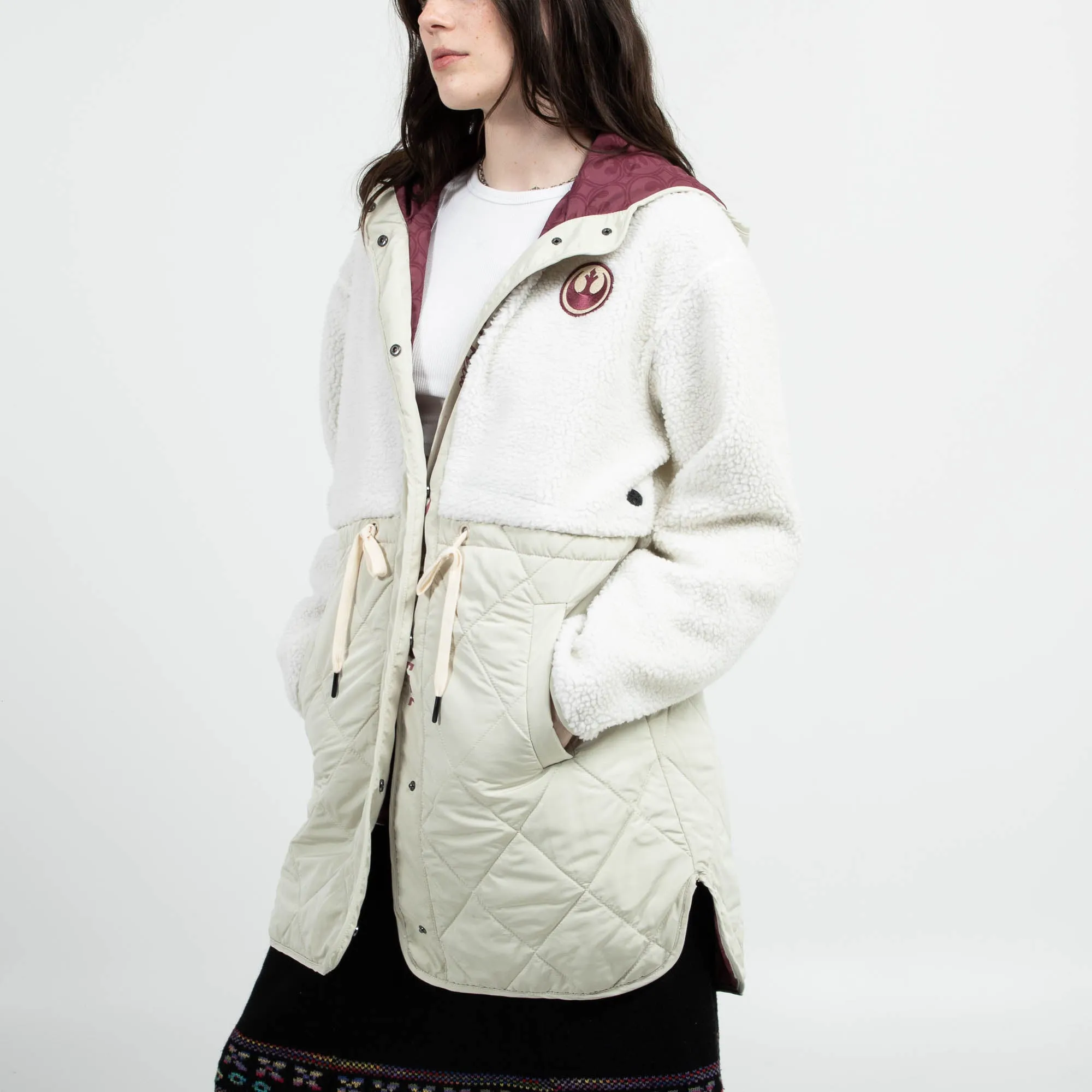 Leia Sherpa Puffer Jacket