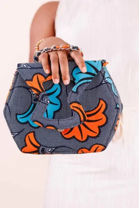 LESHA African Print Midsize Bag