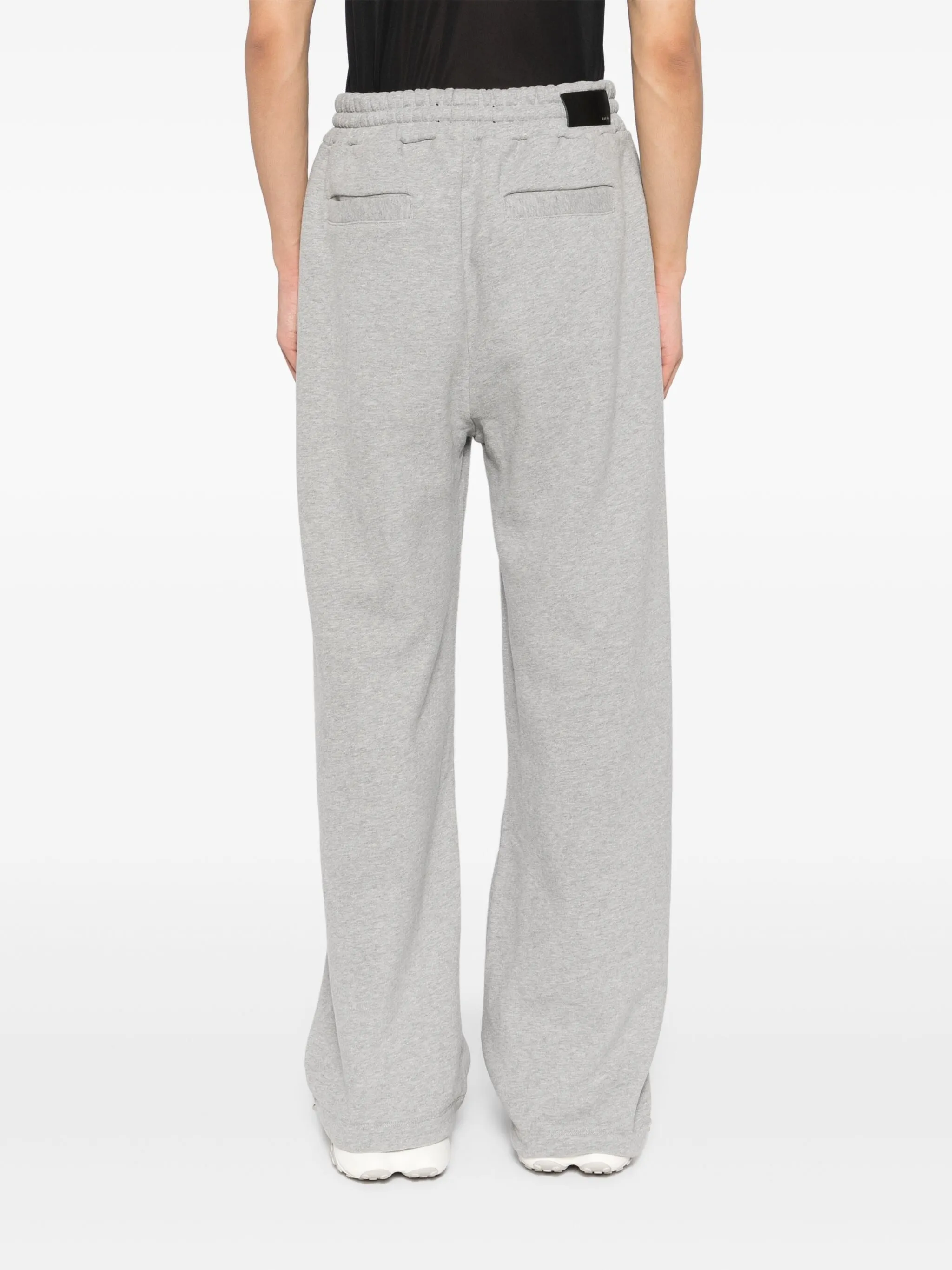 LOGO-APPLIQU DRAWSTRING TRACK PANTS