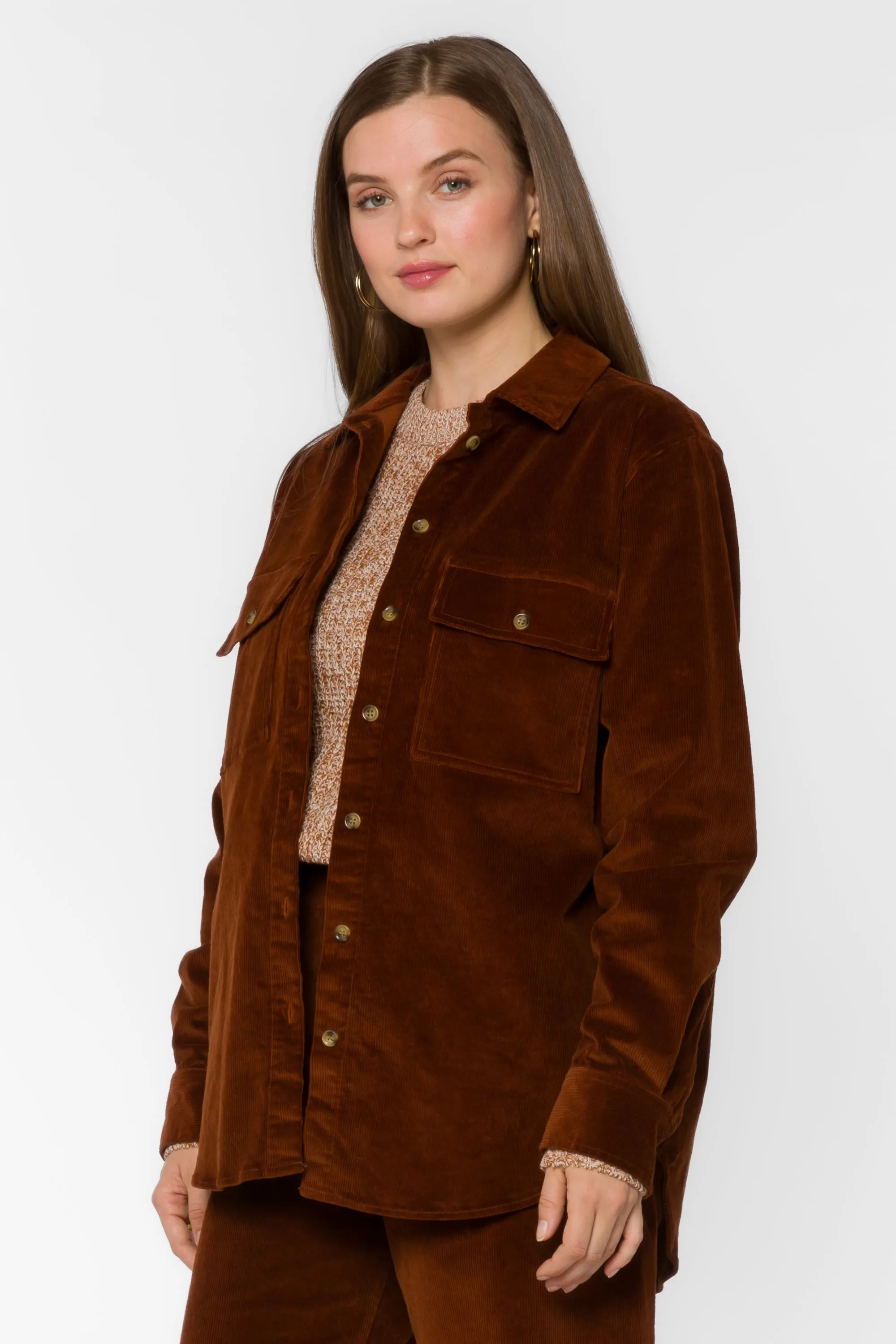 Magnolia Toffee Shacket