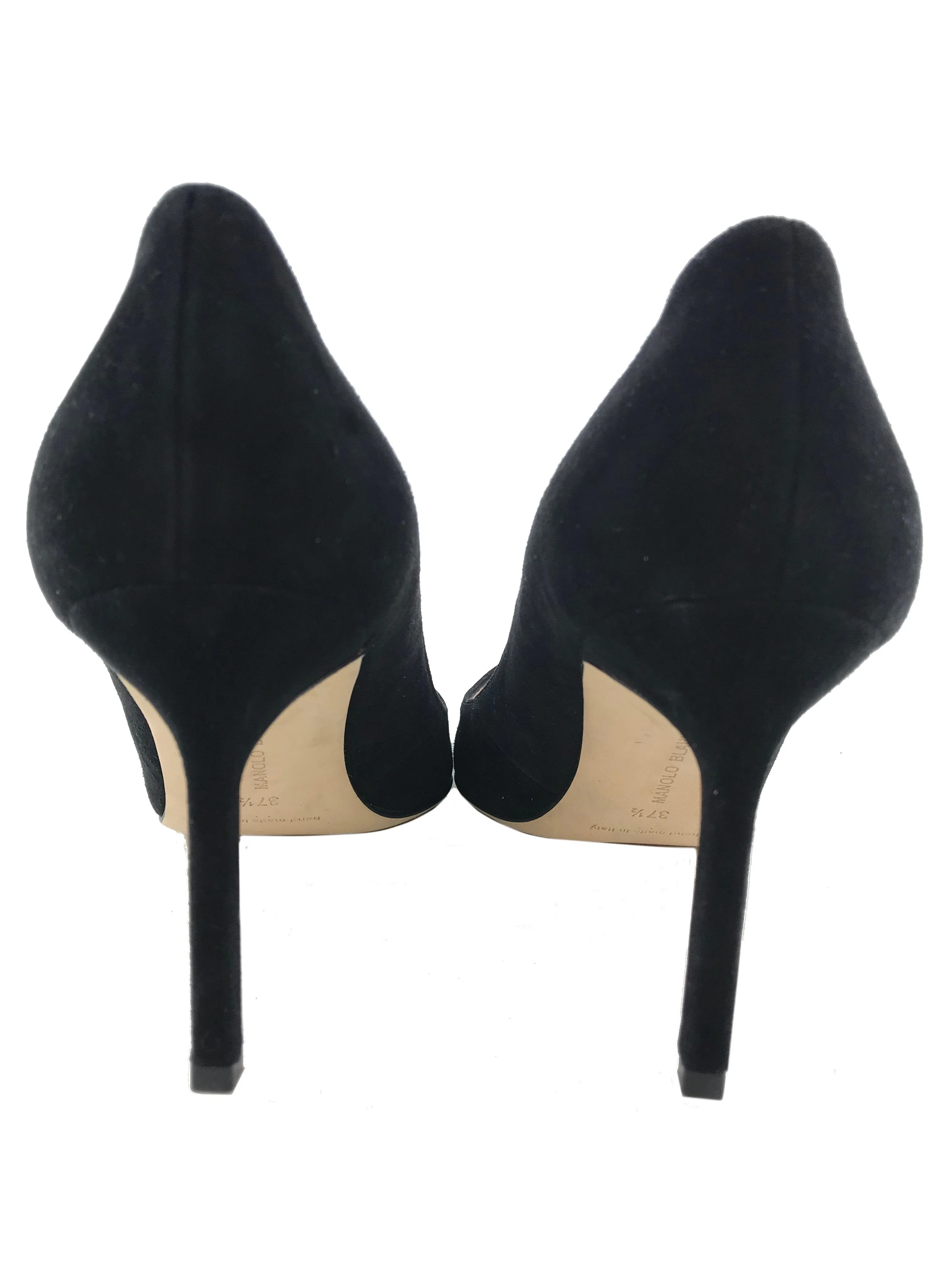 Manolo Blahnik BB Suede Pumps Size 7.5