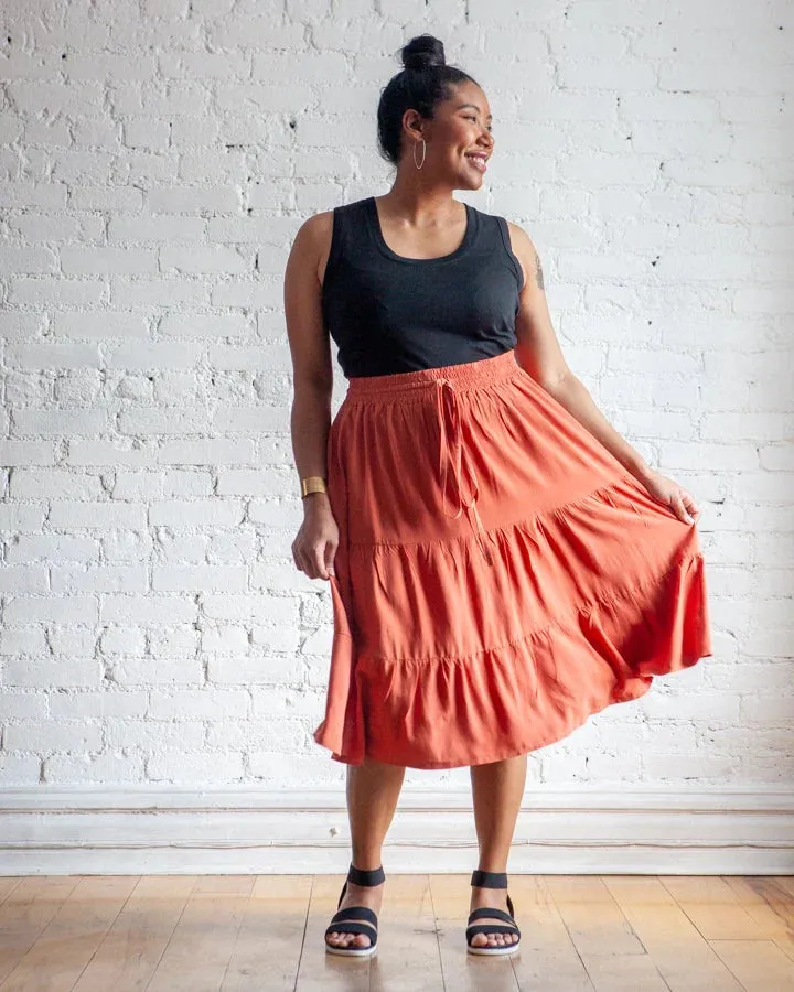 Mave Skirt | Plus Size 14-30 | Sewing Pattern by True Bias