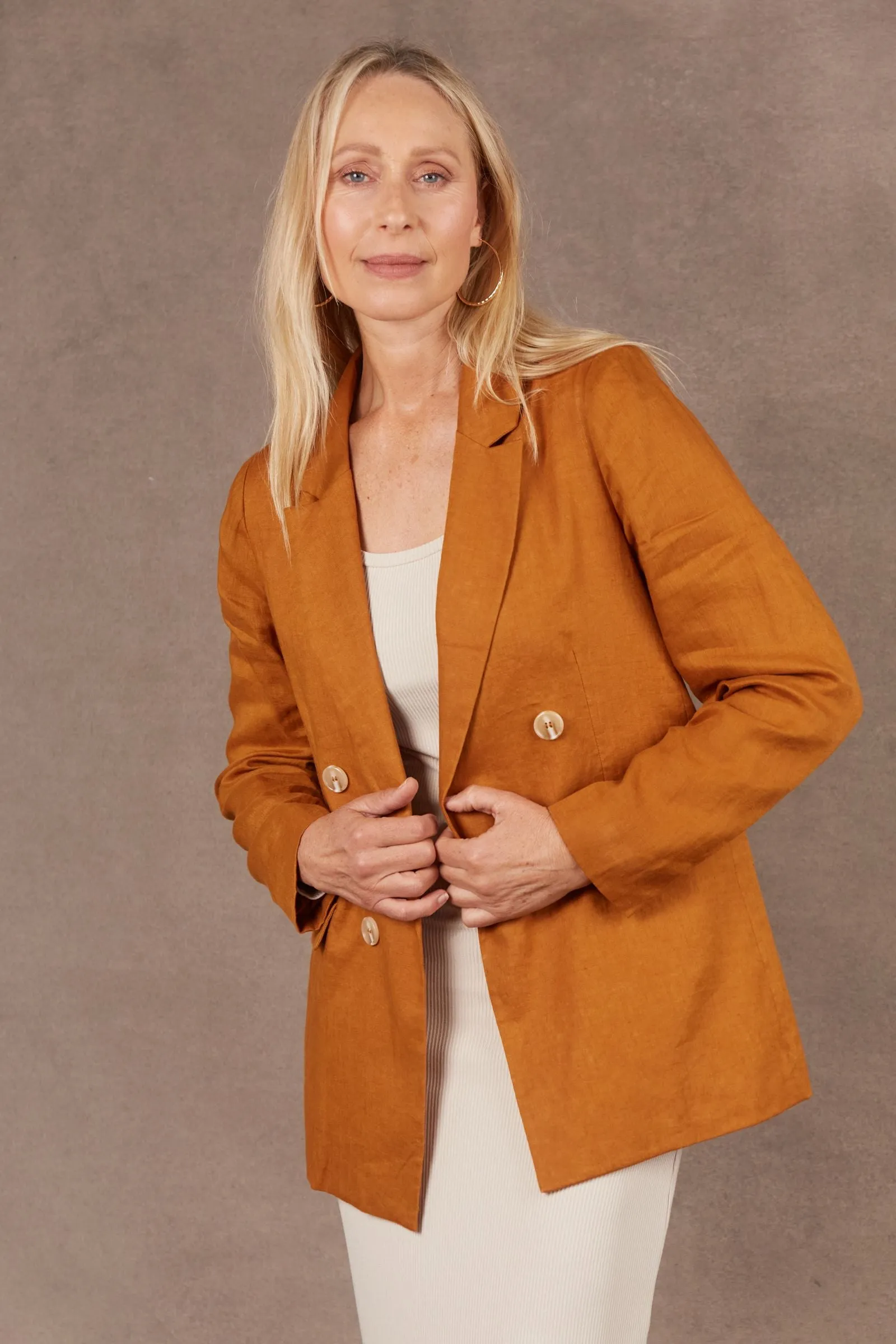 Nama Blazer (Ochre)