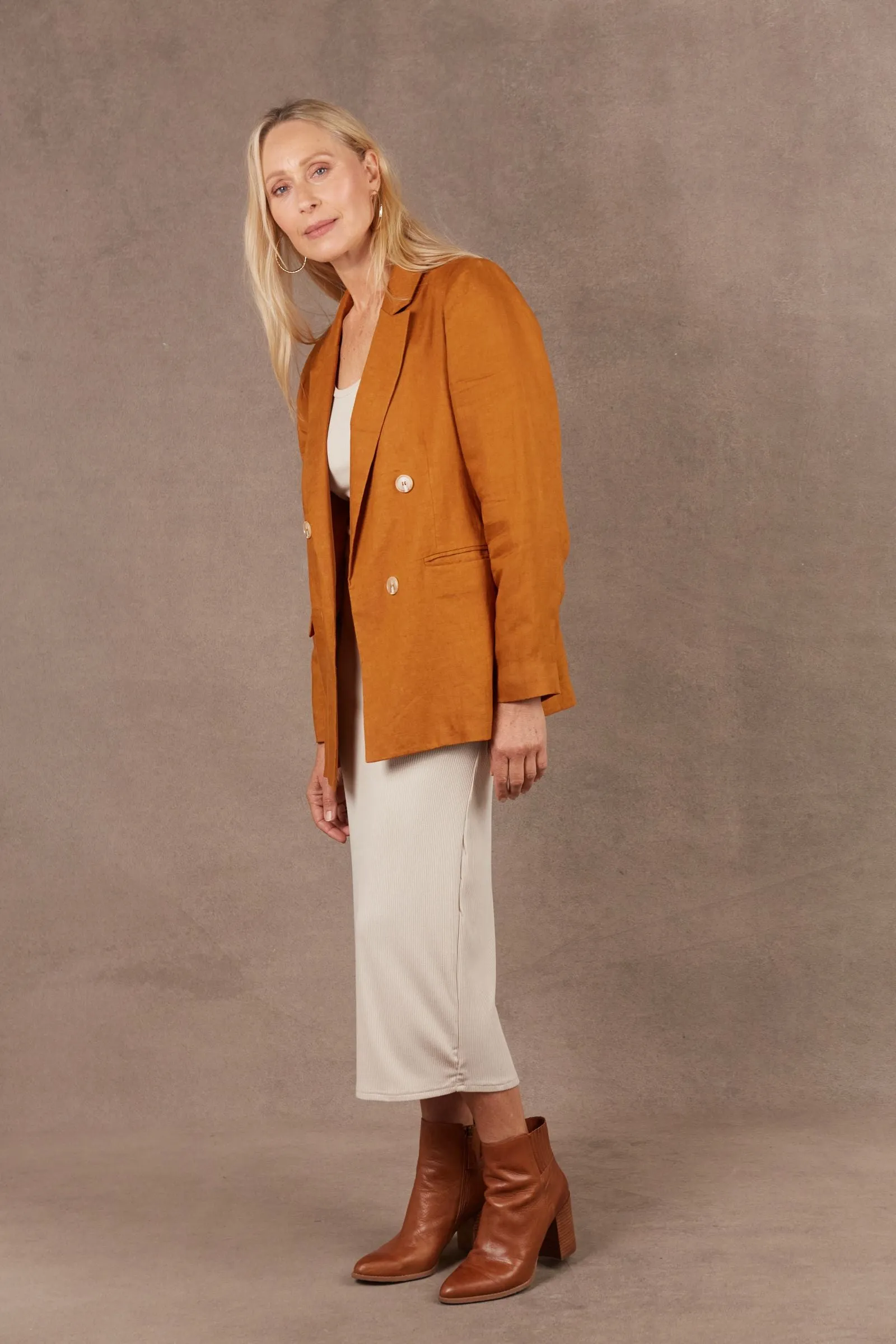 Nama Blazer (Ochre)