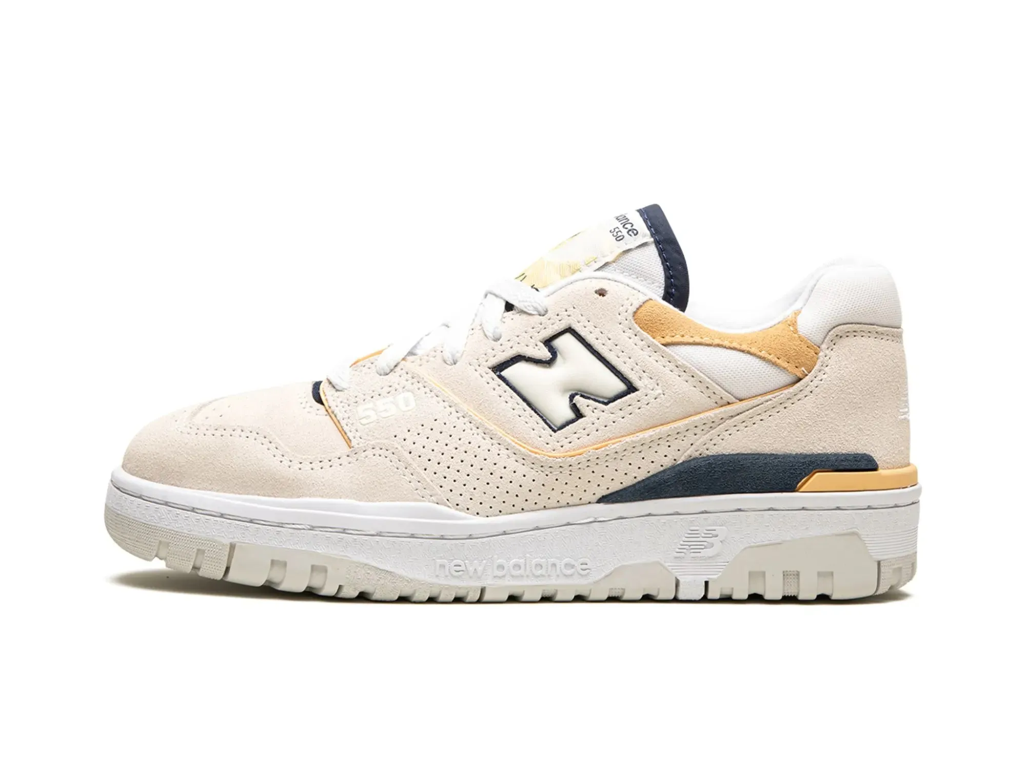 New Balance 550 "Sea Salt Navy Raw Sugar"